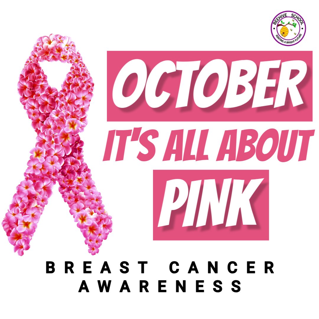 Beehive School Breast Cancer awareness month